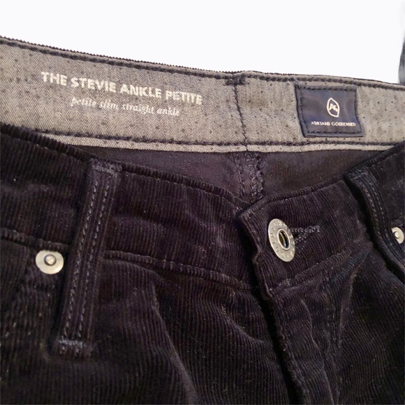 Adriano Goldschmied Corduroy Dark Navy Pants - Picture 7 of 11